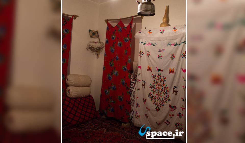 نمای اتاق اقامتگاه بوم گردی حاج آقا محمد - قلعه بالا - شاهرود - سمنان
